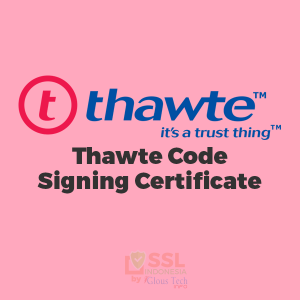 Thawte Code Signing Certificate